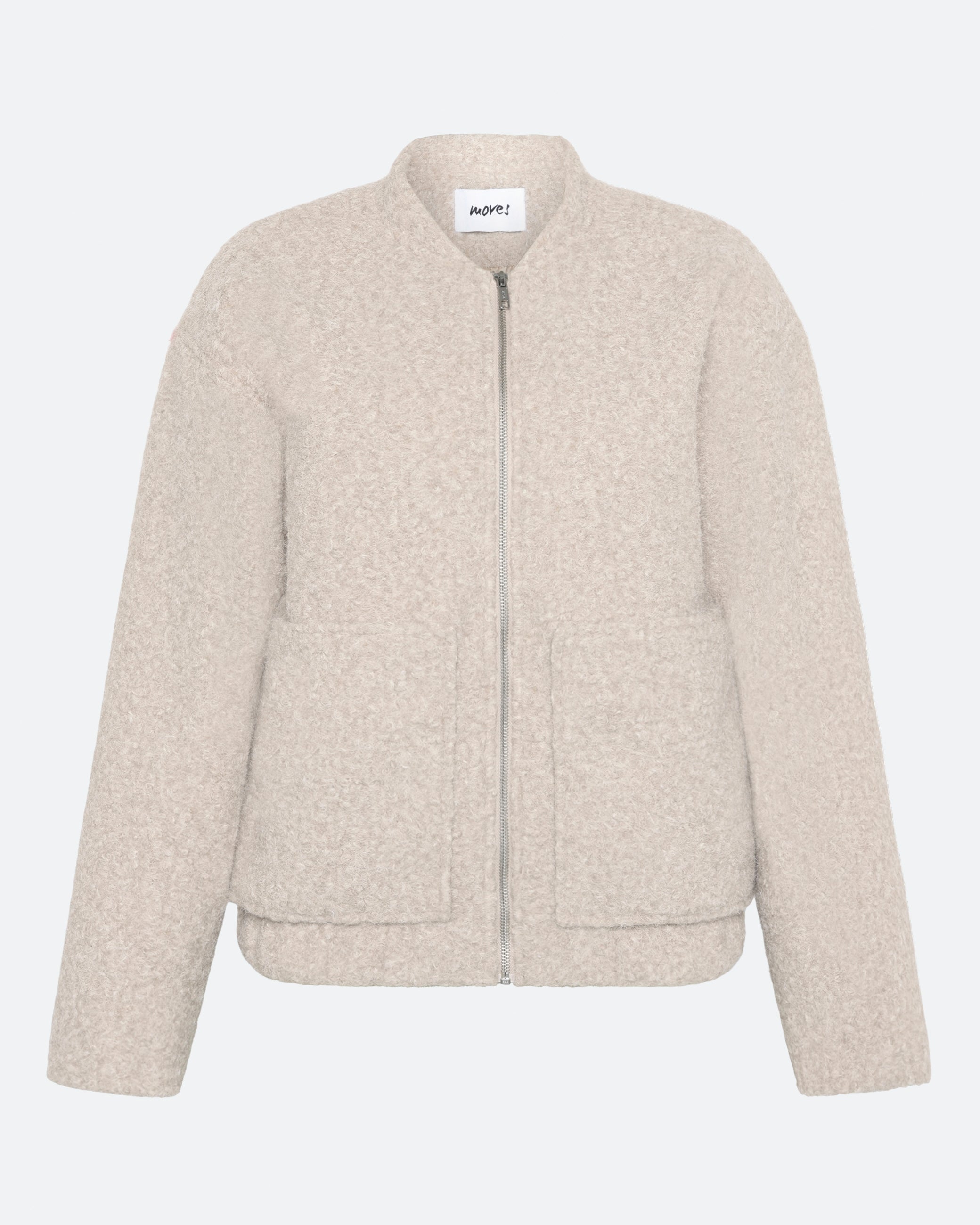 moves Fran bomber 4331 Outerwear 4403 Silver Birch