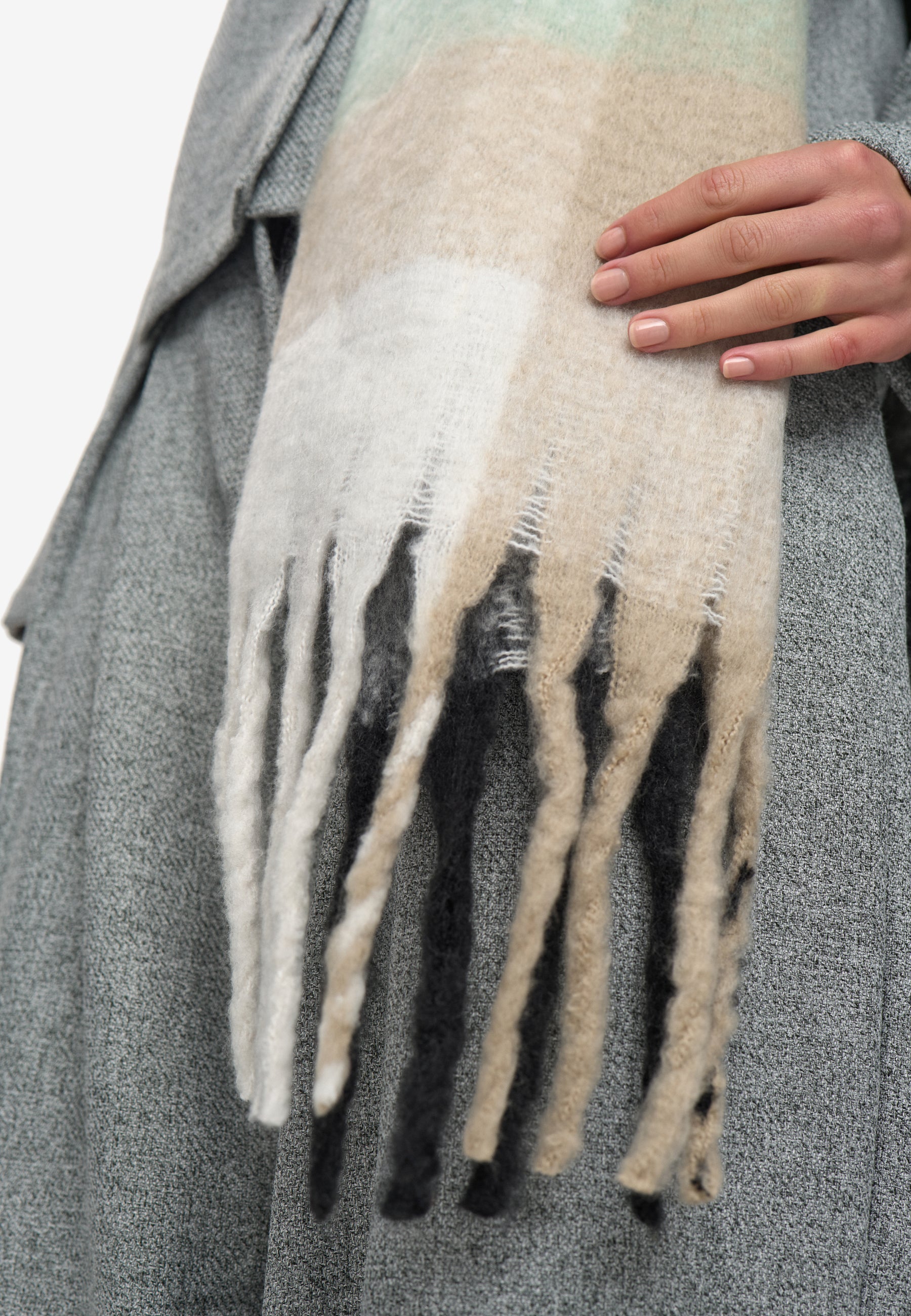 moves Warmie scarf 4459 Scarf 5812 Lichen