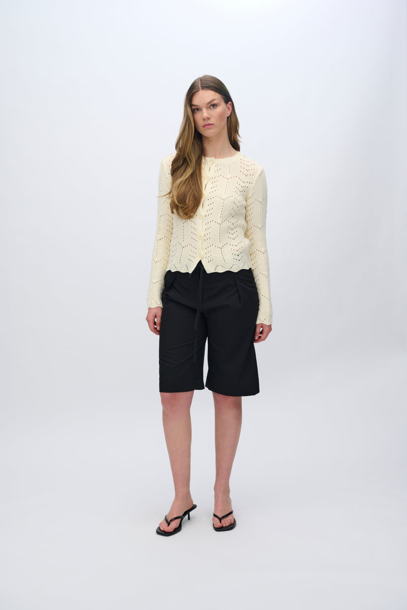 moves Cosima knit cardigan 4286 Cardigan 002 Ivory