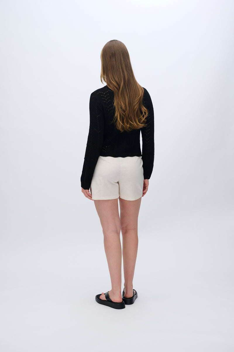 moves Cosima knit cardigan 4286 Cardigan 999 Black