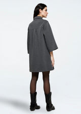 moves Ellianna dress 4445 Short Dress 980M Dark Grey Melange