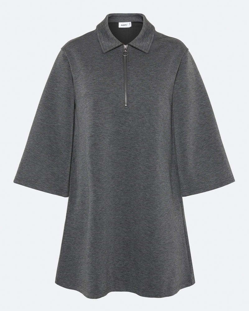 moves Ellianna dress 4445 Short Dress 980M Dark Grey Melange