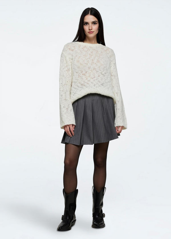 moves Fylla knit 4374 Jumper 0105 Antique White