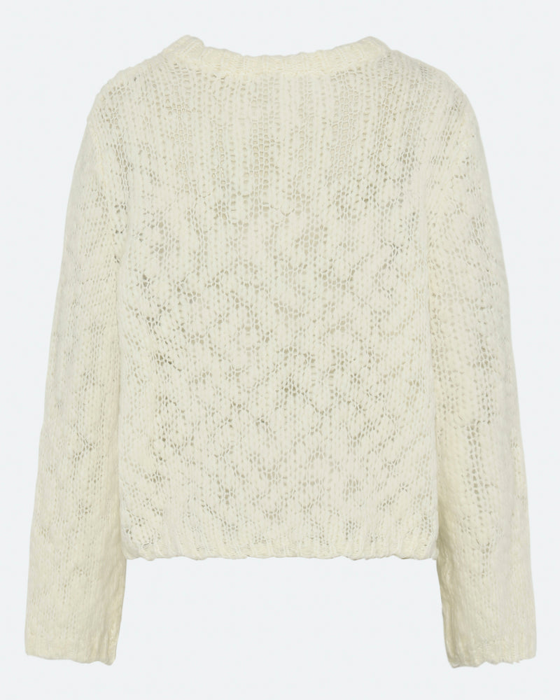moves Fylla knit 4374 Jumper 0105 Antique White