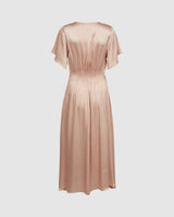 moves Hamma 3097 Midi Dress 0917 Bleached Apricot