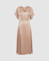 moves Hamma 3097 Midi Dress 0917 Bleached Apricot