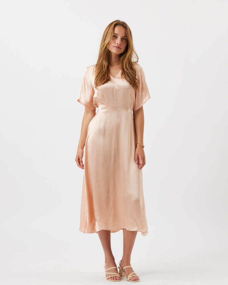 moves Hamma 3097 Midi Dress 0917 Bleached Apricot