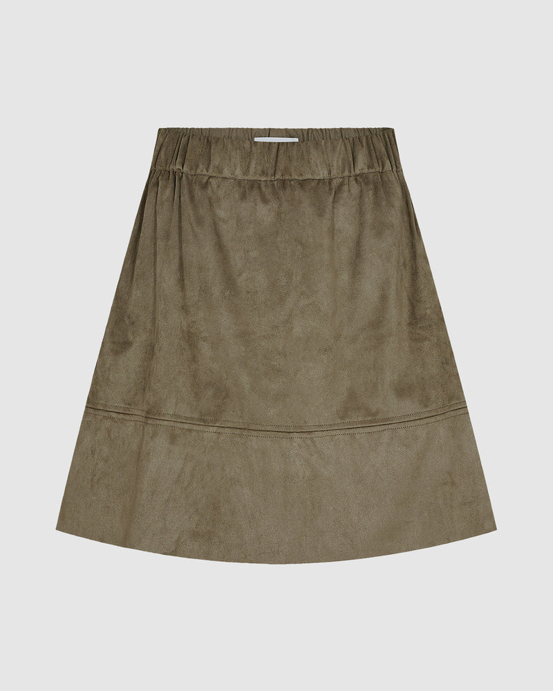 moves Kia 0032 Skirt Short Skirt 882 Dusty Olive