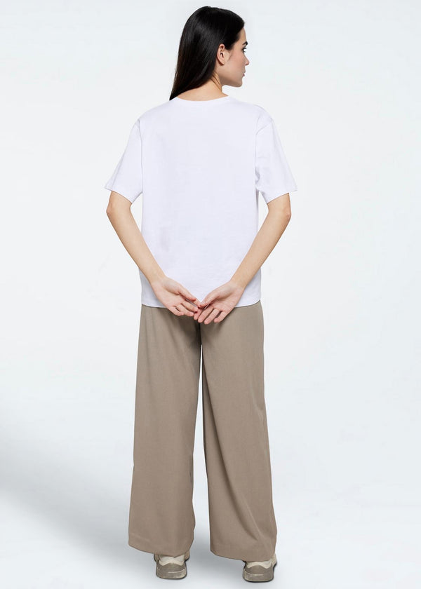 moves Kiana Tee 4441 Short Sleeved T-shirt 000 White