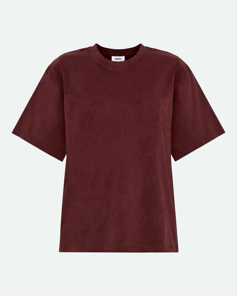 moves Kiana Tee 4441 Short Sleeved T-shirt 1624 Sassafras