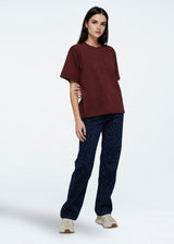 moves Kiana Tee 4441 Short Sleeved T-shirt 1624 Sassafras