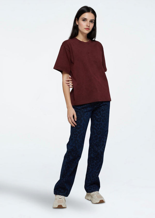 moves Kiana Tee 4441 Short Sleeved T-shirt 1624 Sassafras