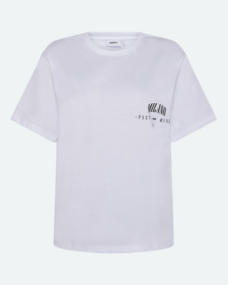 moves Kiana short sleeved t-shirt 4335 Short Sleeved T-shirt 000 White