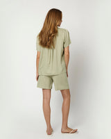 moves Koluna 2744 Short Sleeved Shirt 6313 Laurel Green