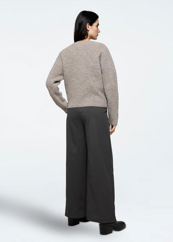 moves Lauro pant 4430 Dressed Pants 980M Dark Grey Melange
