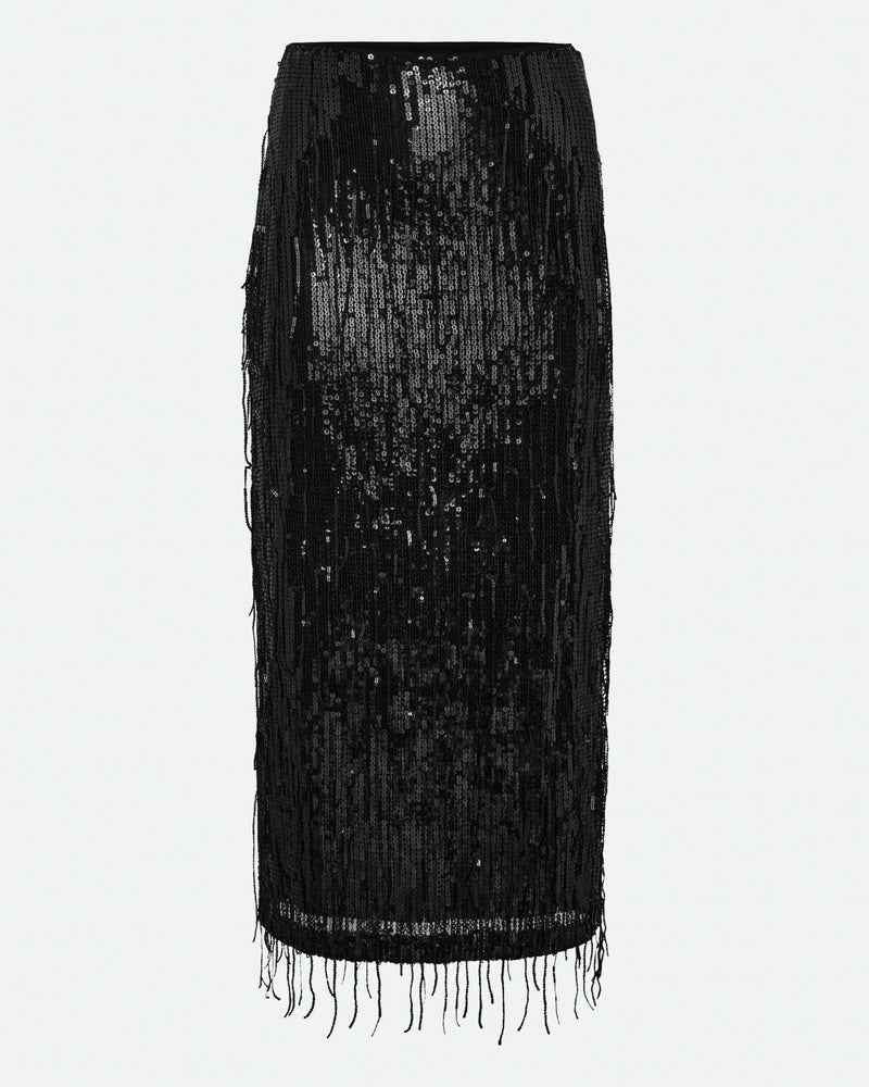 moves Lubinu skirt 4451 Midi Skirt 999 Black