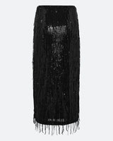 moves Lubinu skirt 4451 Midi Skirt 999 Black