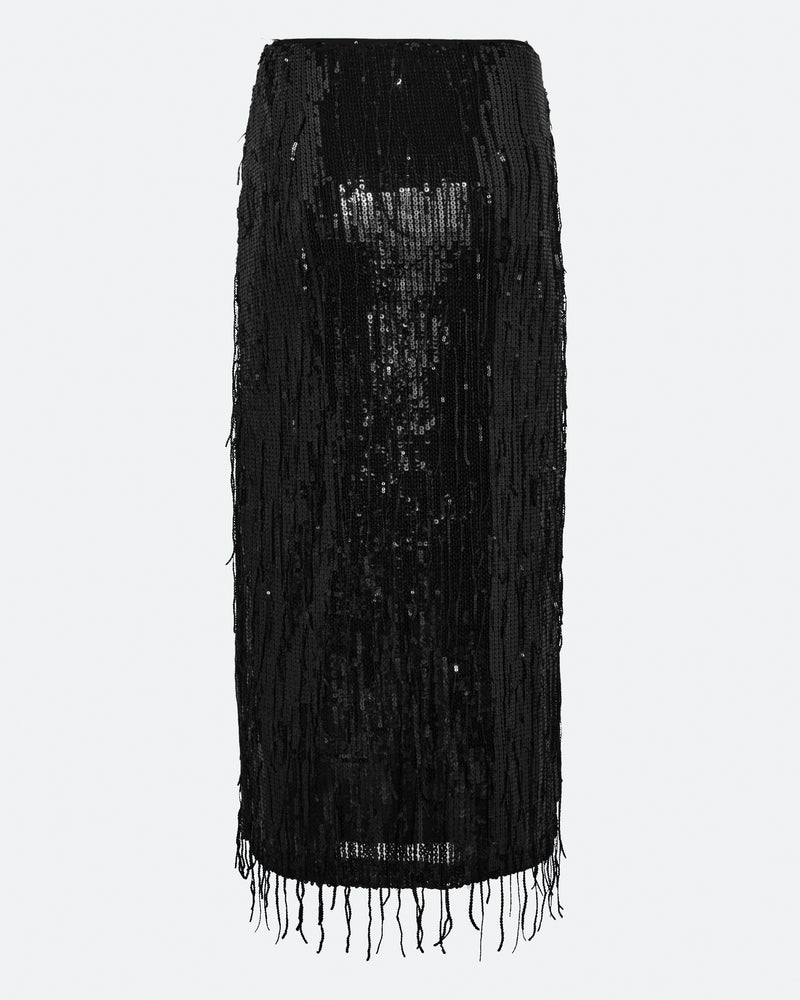 moves Lubinu skirt 4451 Midi Skirt 999 Black