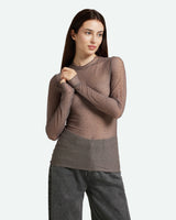 moves Markhild 3909 Long Sleeved T-shirt 1112 Walnut