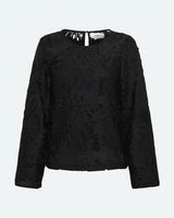 moves Reica Blouse 4208 Long Sleeved Blouse 999 Black