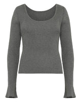 moves Twusti blouse 2679 Jumper 960M Grey Melange
