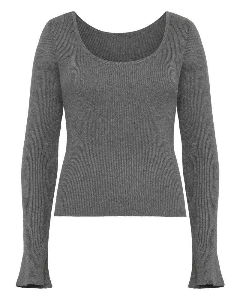 moves Twusti blouse 2679 Jumper 960M Grey Melange
