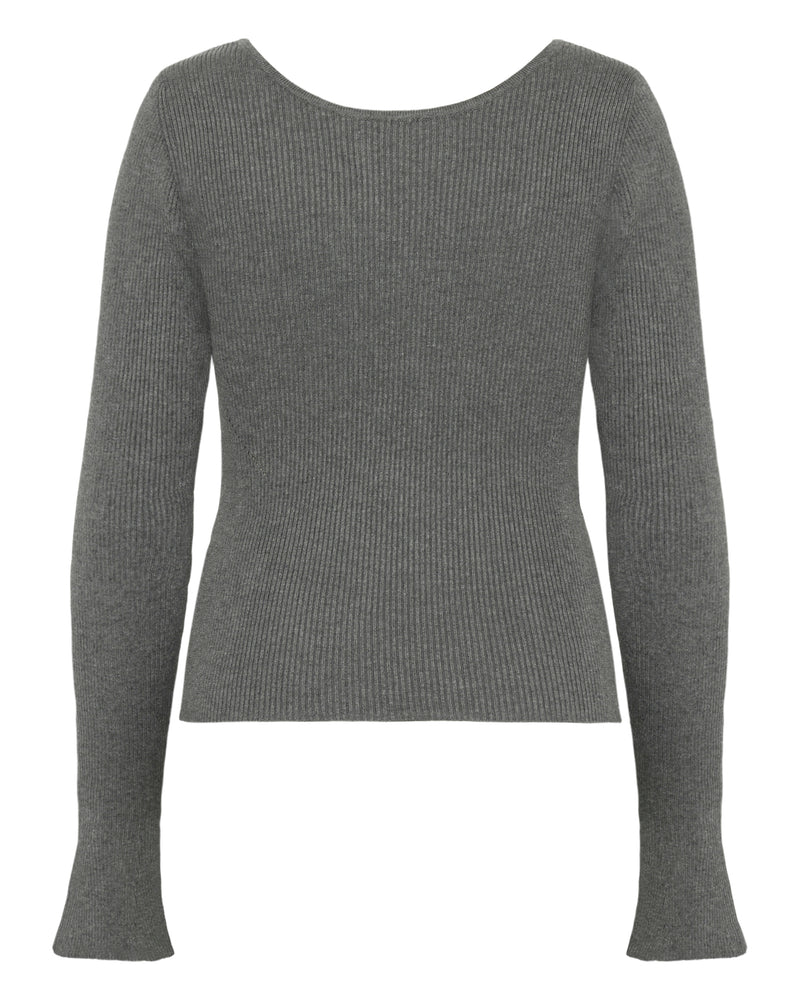 moves Twusti blouse 2679 Jumper 960M Grey Melange