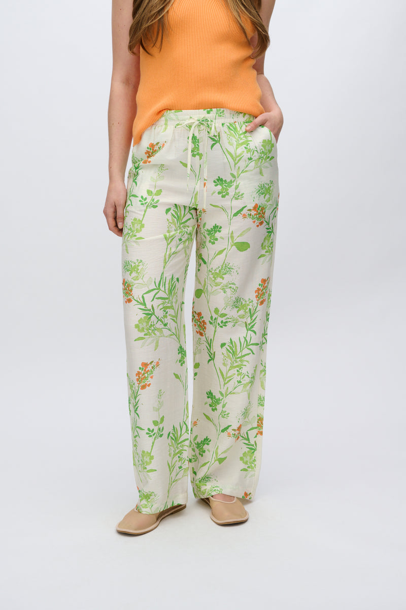 moves Velarie casual pants 4289 Casual Pants 004 Broken White