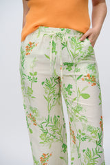 moves Velarie casual pants 4289 Casual Pants 004 Broken White