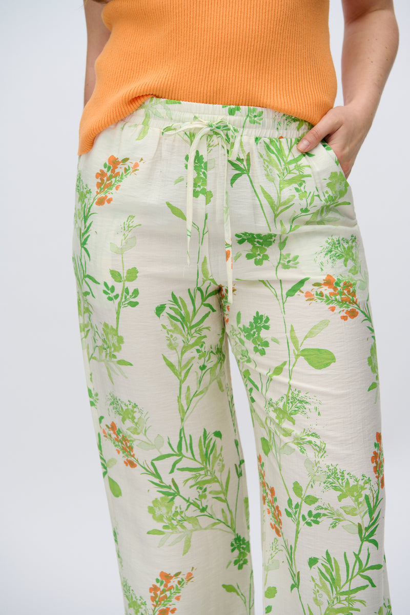 moves Velarie casual pants 4289 Casual Pants 004 Broken White
