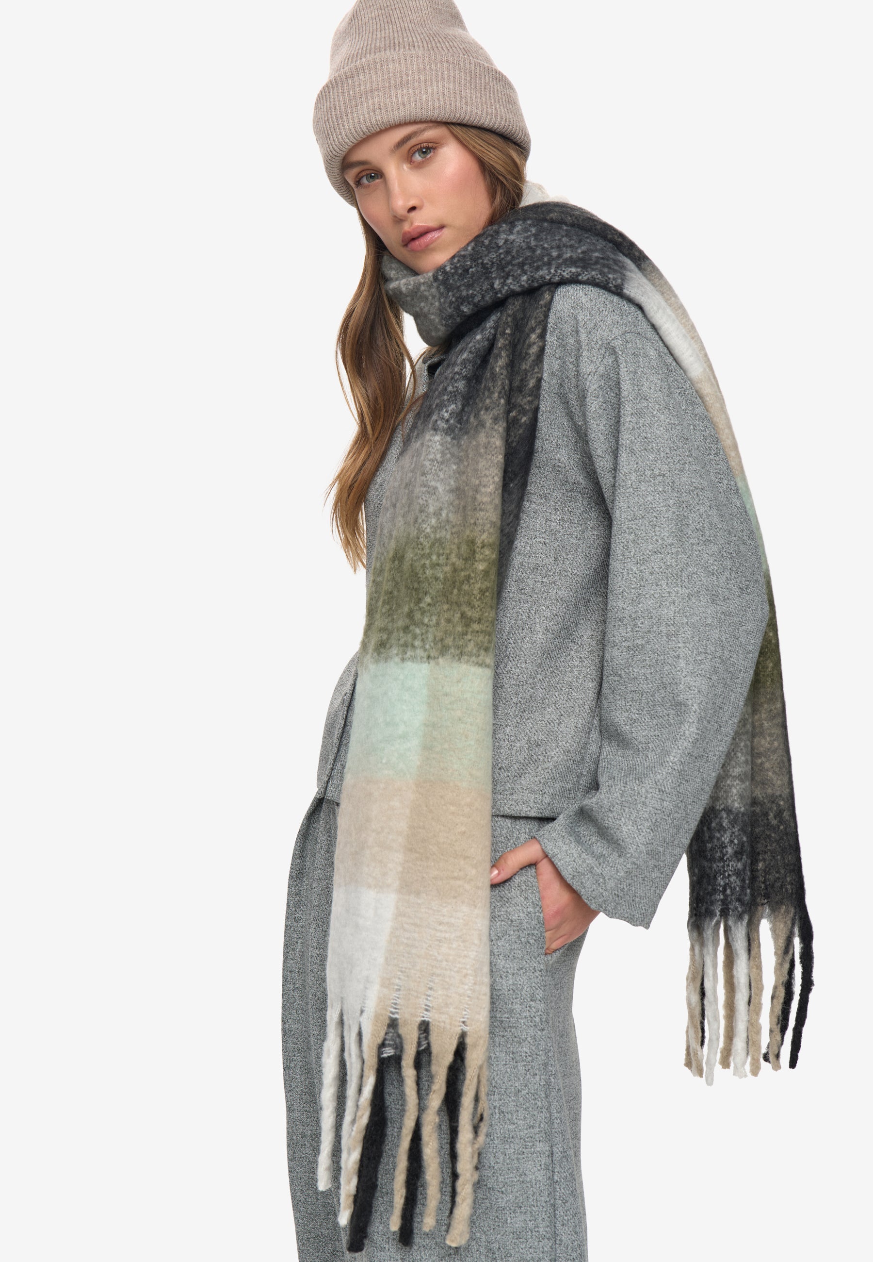 moves Warmie scarf 4459 Scarf 5812 Lichen
